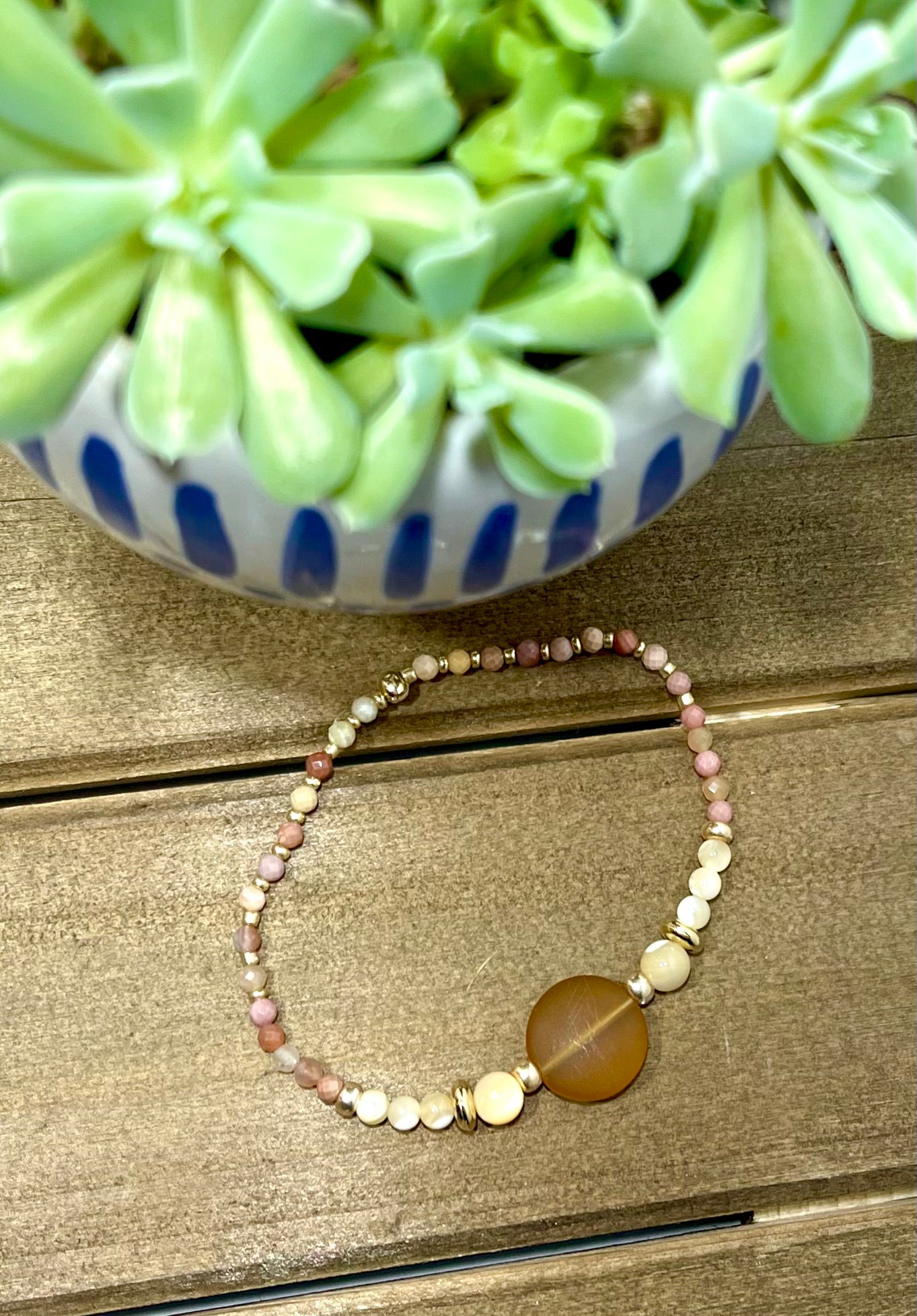 Beaded Stretchable Bracelet