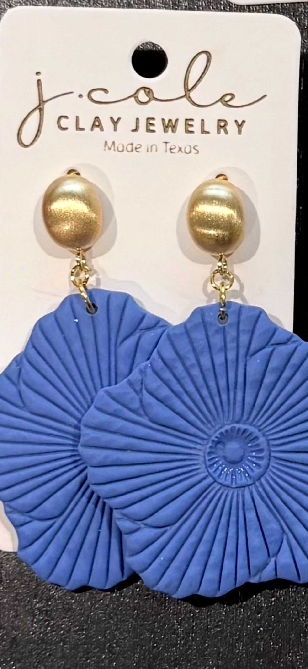 Large Flower Earrings