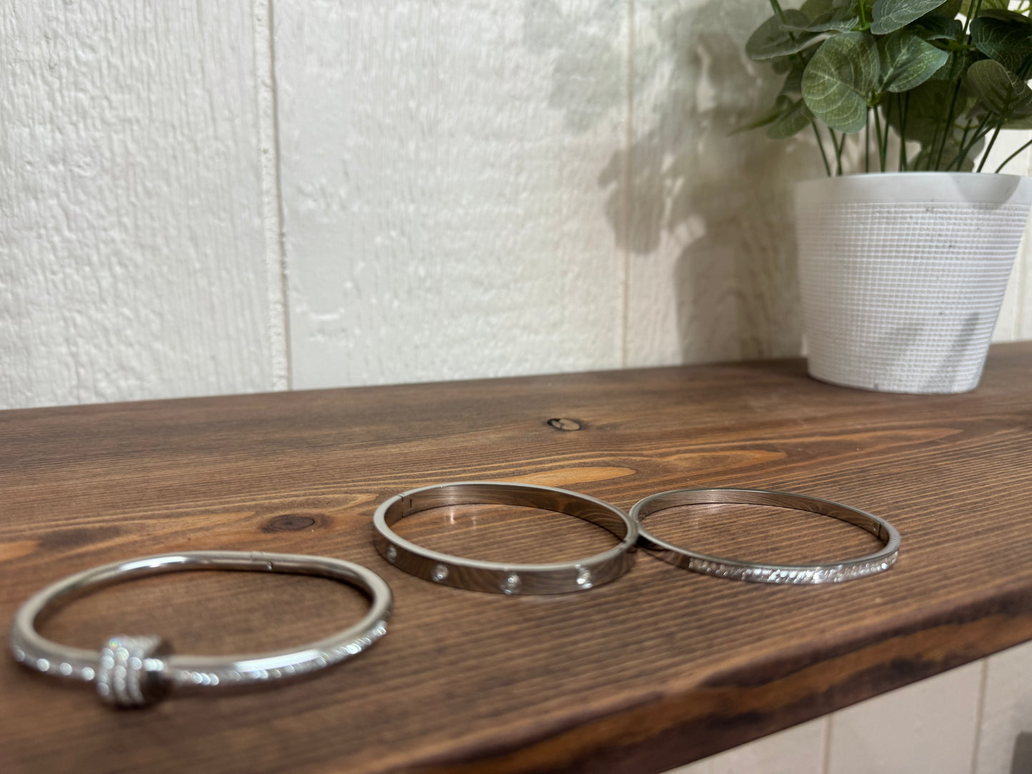 Rhinestone Bangle Bracelets