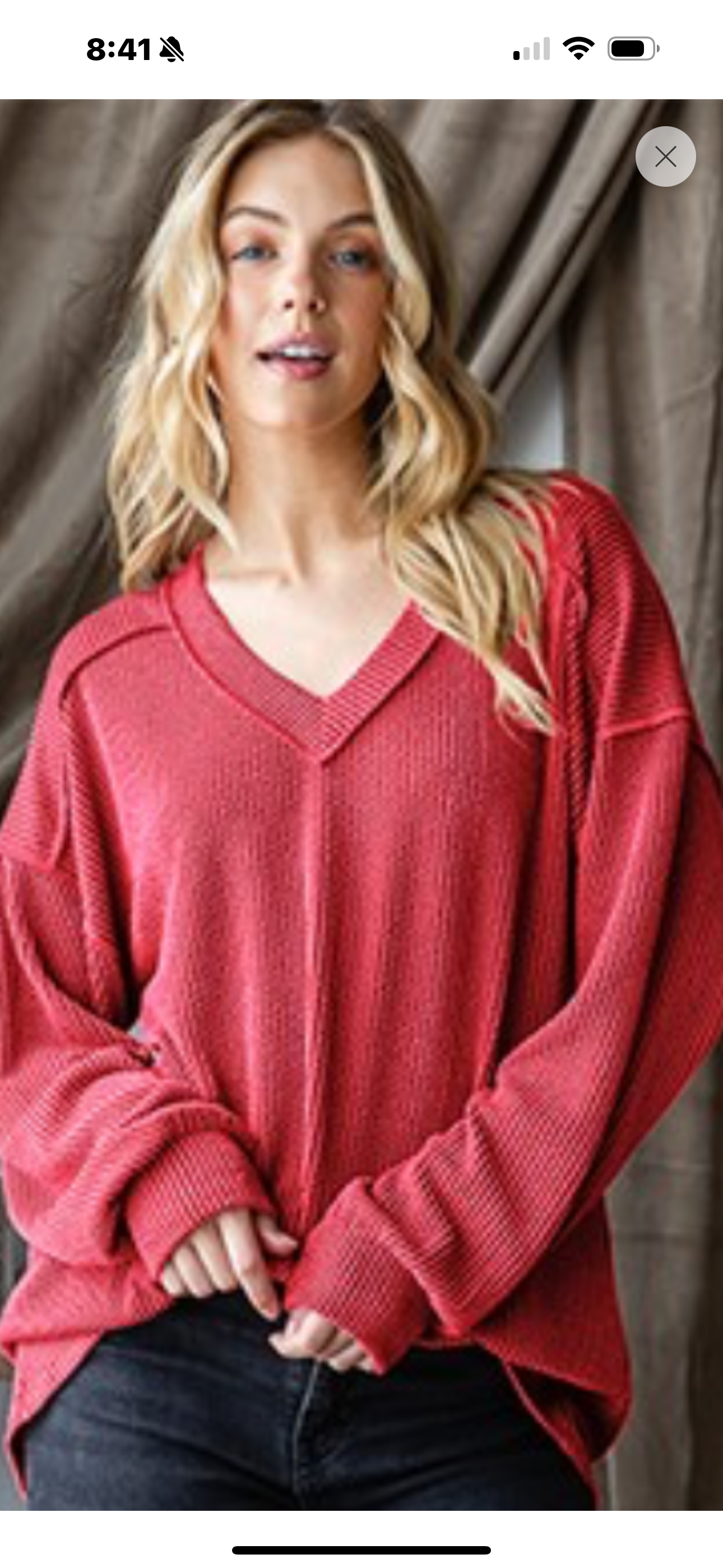 Long Sleeve Solid Urban Ribbed Top
