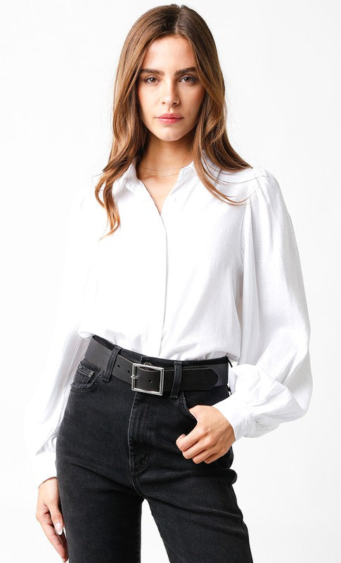 Clara Linen Top