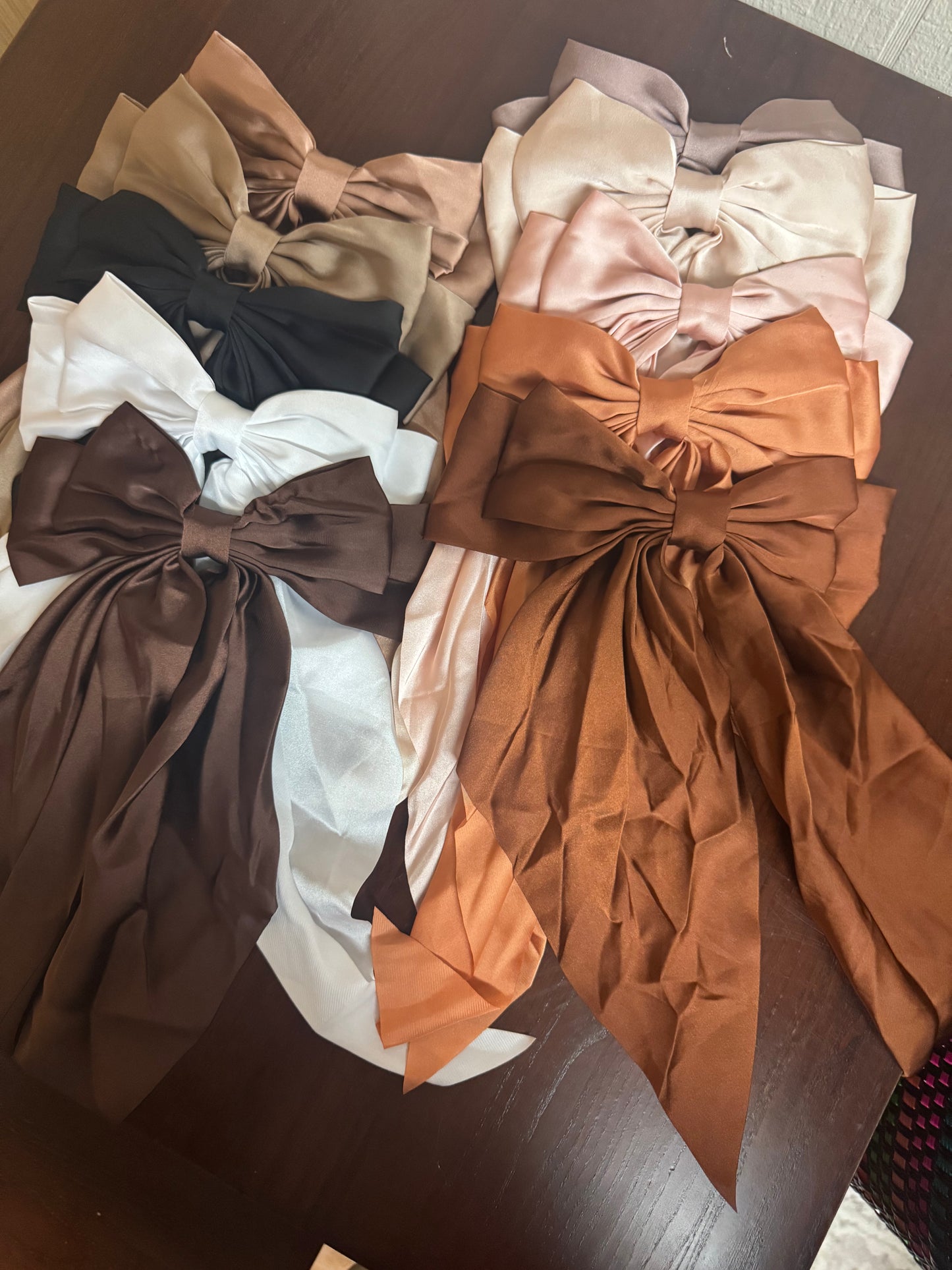 Large Bow Hair Clips