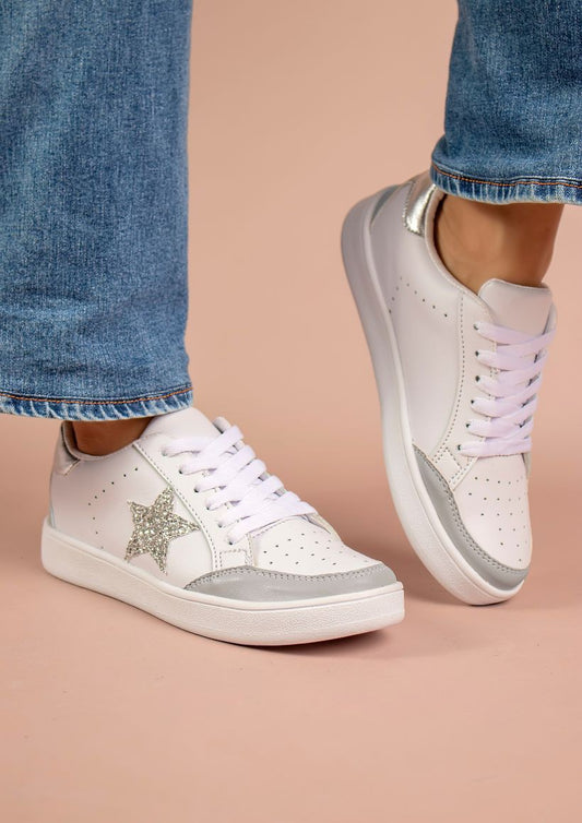 Miel 29 Silver/Gray Sneaker