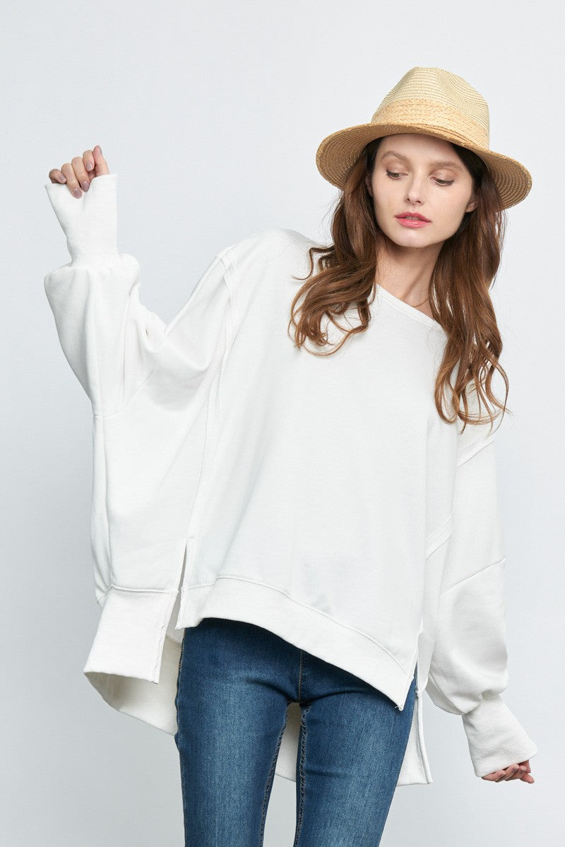 Long sleeve sweatshirt