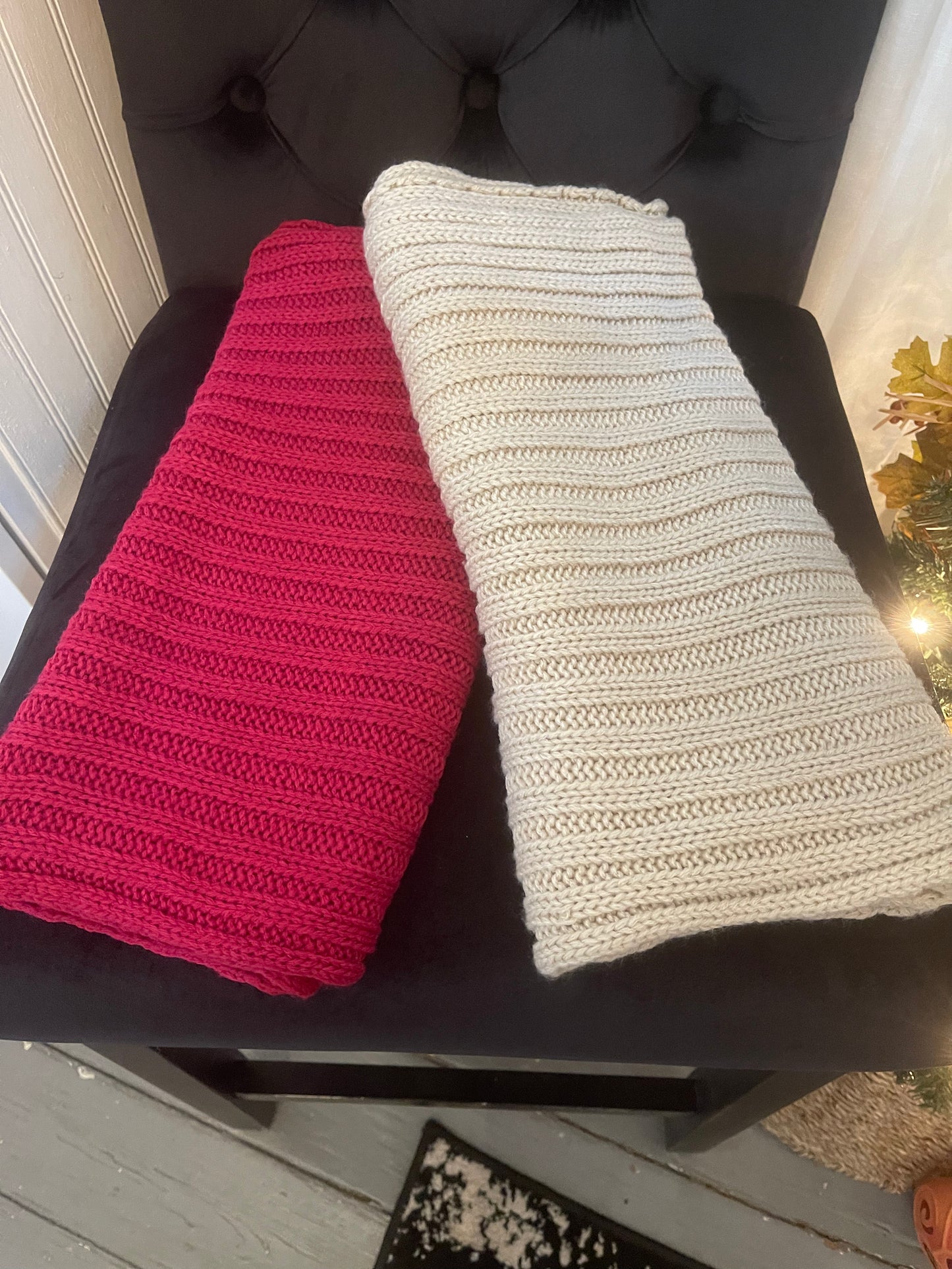 Knitted Infinity Scarf