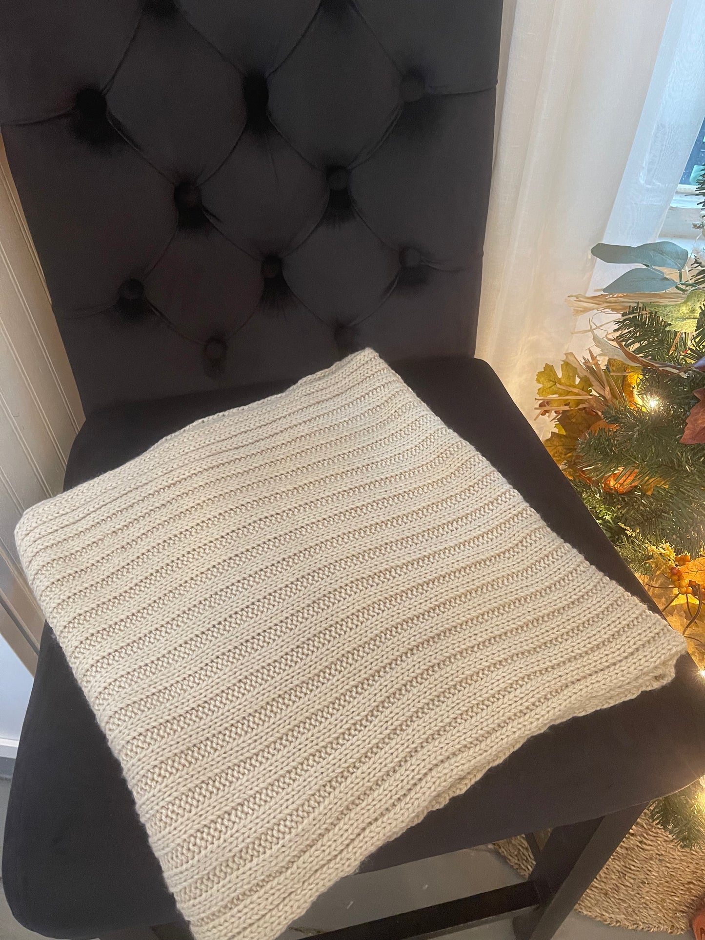 Knitted Infinity Scarf