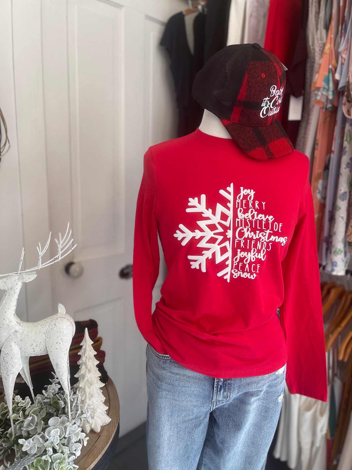 Snowflake Long Sleeve T-Shirt