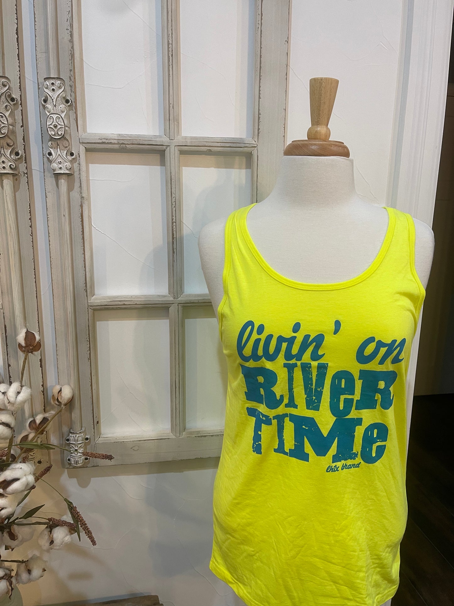 "River Time" Racerback Tank
