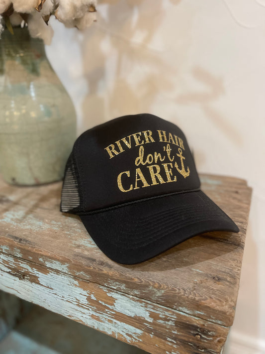 "River Hair" trucker cap