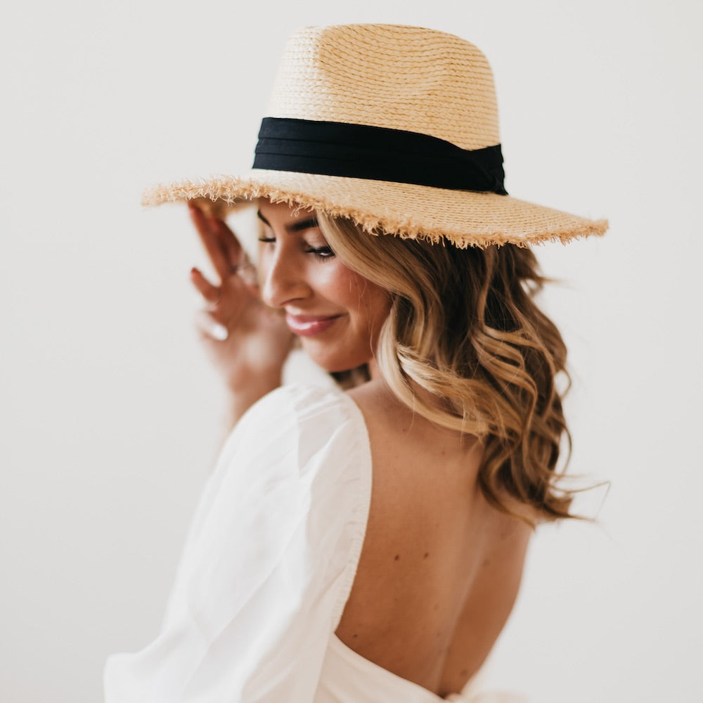 Joanna Packable Straw Sun Hat