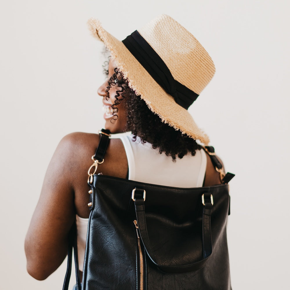 Joanna Packable Straw Sun Hat