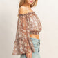 Floral Off Shoulder Top