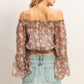 Floral Off Shoulder Top