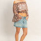 Floral Off Shoulder Top