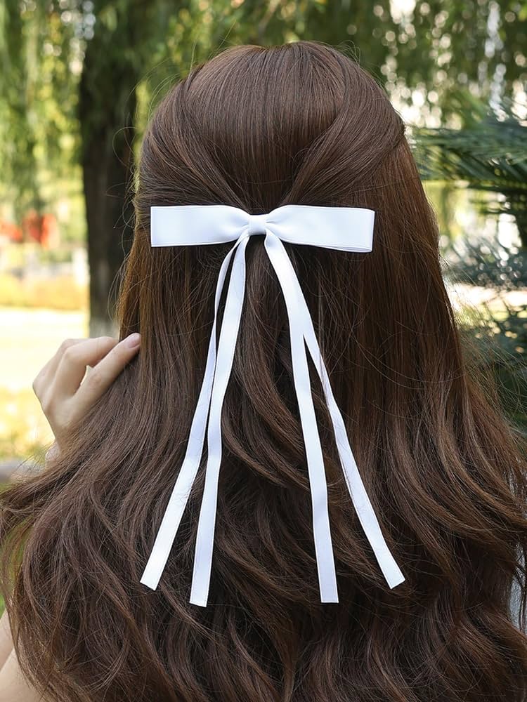 Bow Knot Hair Clip Ribbon