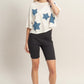 Raw Edge Star Patch Top