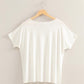 V-Neck Dolman Short Sleeve Top