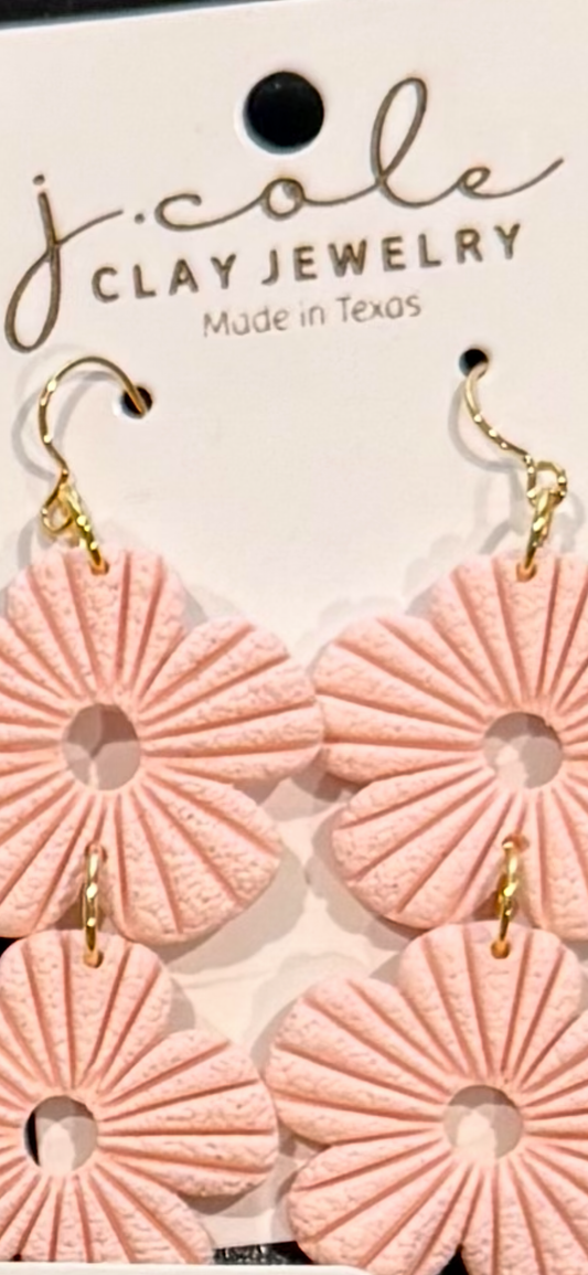 Embossed Double Flowers