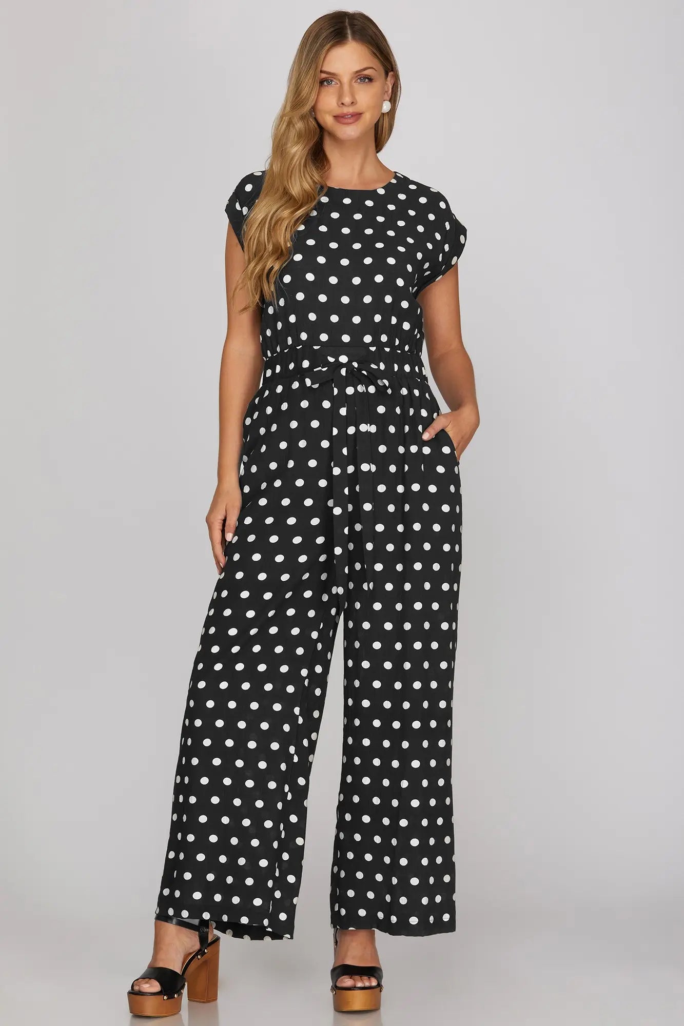 Polka Dot Jumpsuit