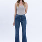 High Rise Trouser Hem Bootcut Jeans