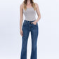 High Rise Trouser Hem Bootcut Jeans