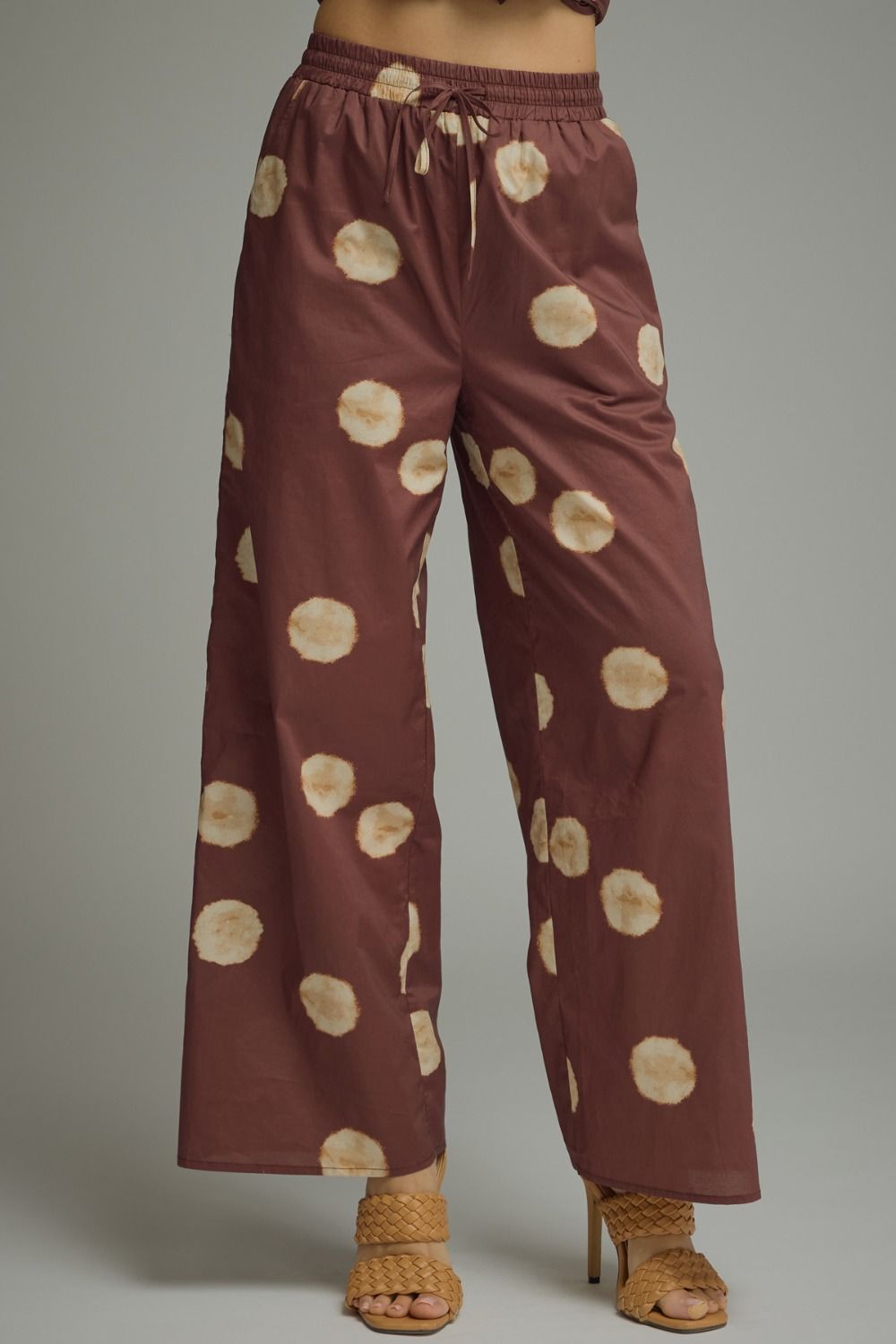 Polka Dot Wide Leg Pant