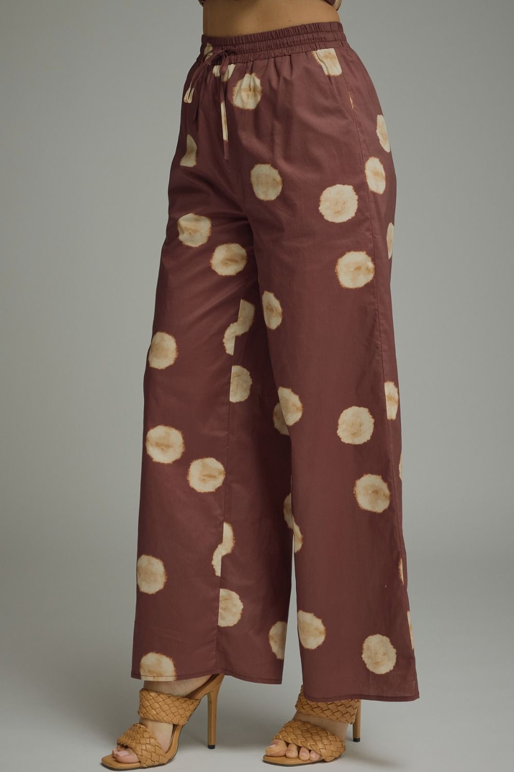 Polka Dot Wide Leg Pant