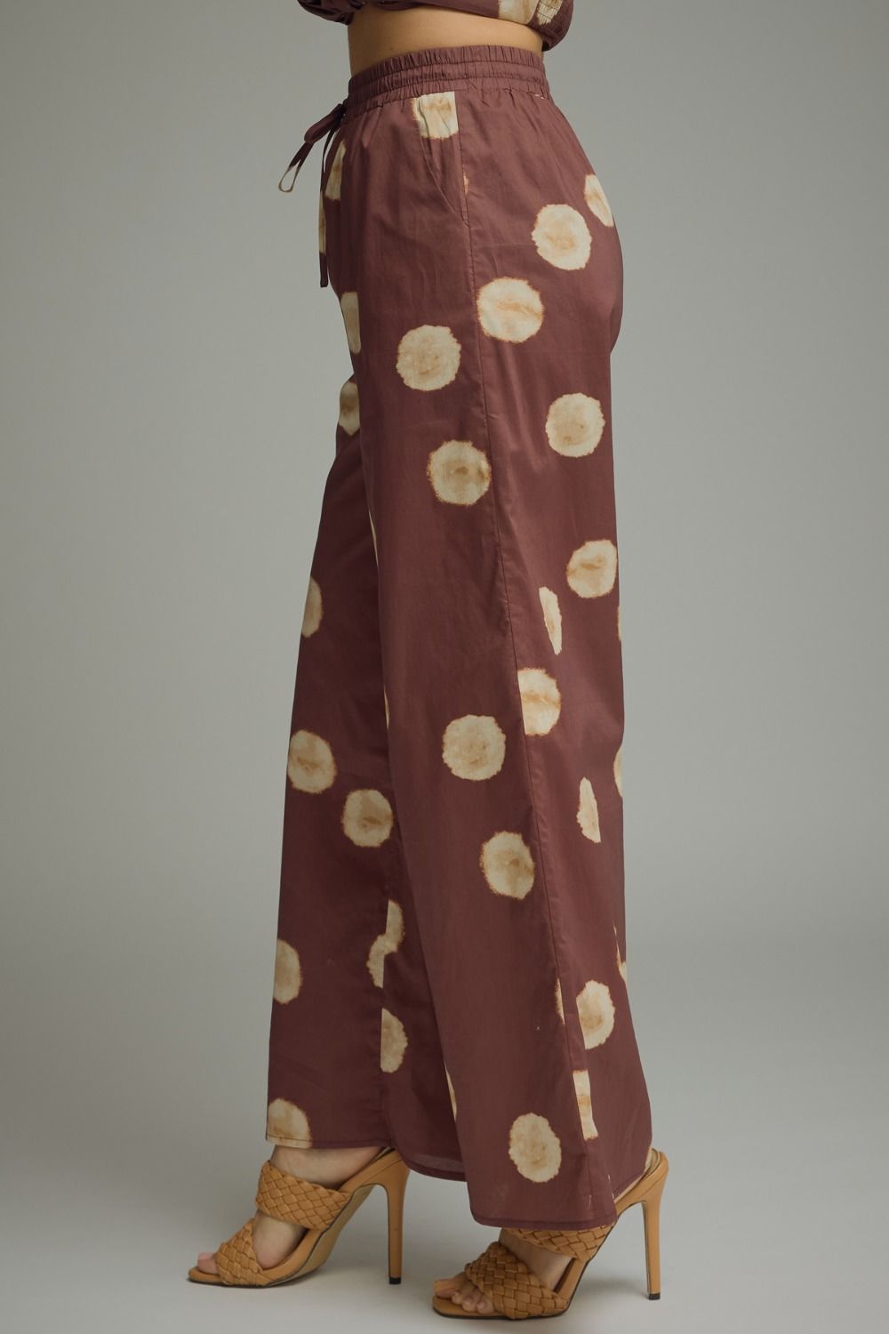 Polka Dot Wide Leg Pant
