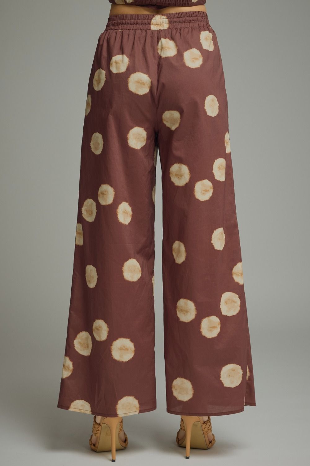Polka Dot Wide Leg Pant