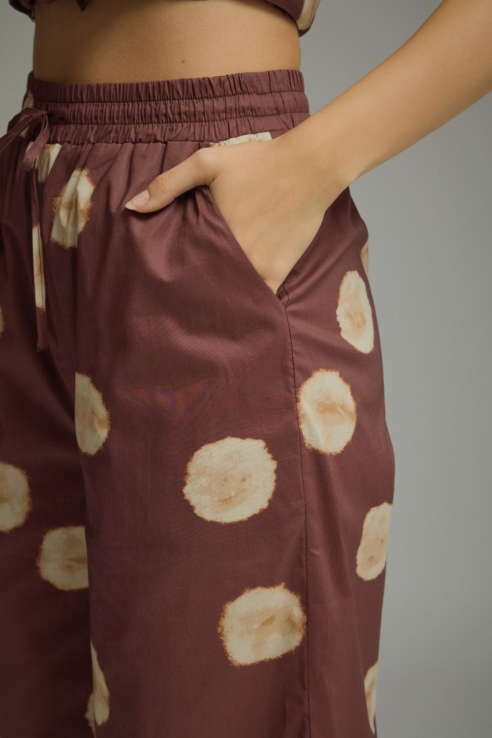 Polka Dot Wide Leg Pant