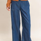 Wide Leg Denim Pants