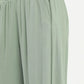 Regular Washed Cut Edge Detailed Wide Leg Pants