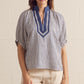 Striped Dolman Sleeve Top