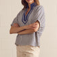 Striped Dolman Sleeve Top