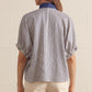 Striped Dolman Sleeve Top