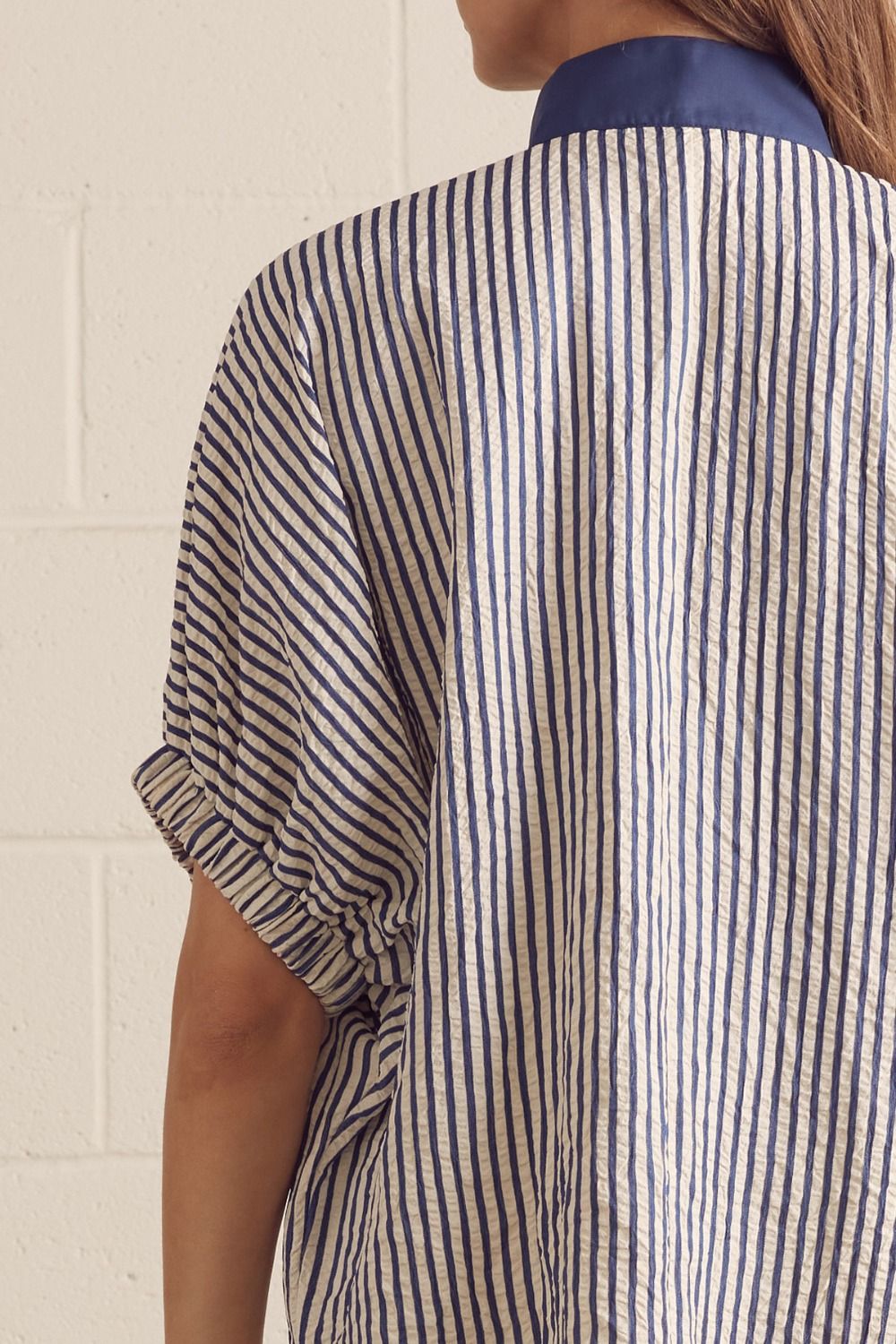 Striped Dolman Sleeve Top