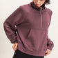 Half Zip Collar Pulllover