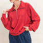 Half Zip Collar Pulllover