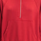 Half Zip Collar Pulllover