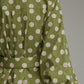 Polka Dot Long Puff Sleeve Mini Dress