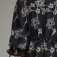 Floral Balloon Sleeve Mini Dress