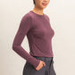 Crew Neck Long Sleeve Top