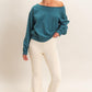 Flared Elastic Waist Pants