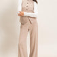 Button up Vest and Pant Set