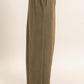 Suede Elastic Waist Trousers