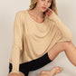 Dolman Long Sleeve Top