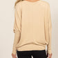 Dolman Long Sleeve Top