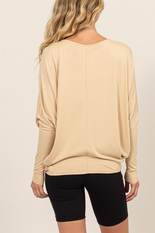 Dolman Long Sleeve Top