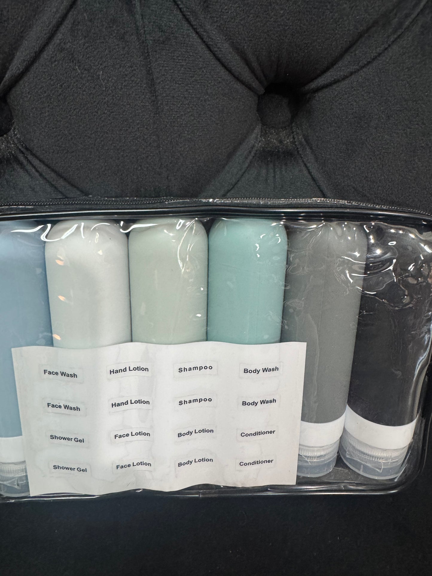Travel Toiletries Bottles