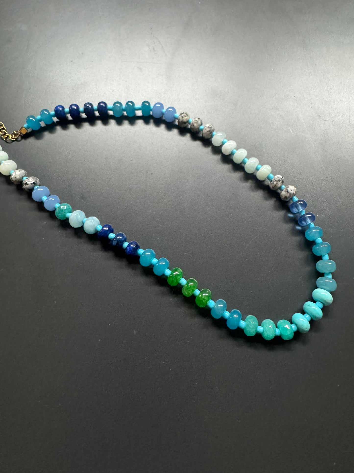 Blue Stone Necklace